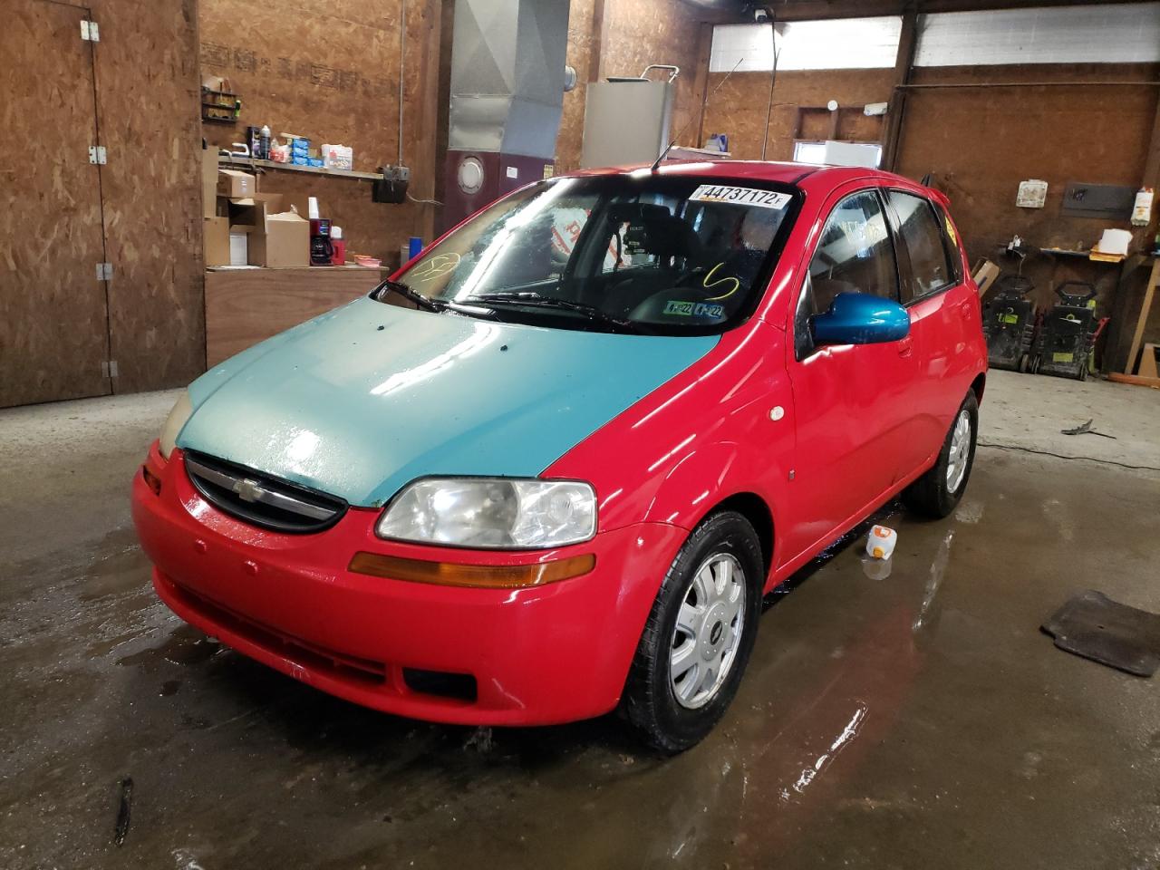 Photo 2 from auction – 2008 CHEVROLET AVEO BASE with VIN KL1TD66678B142756