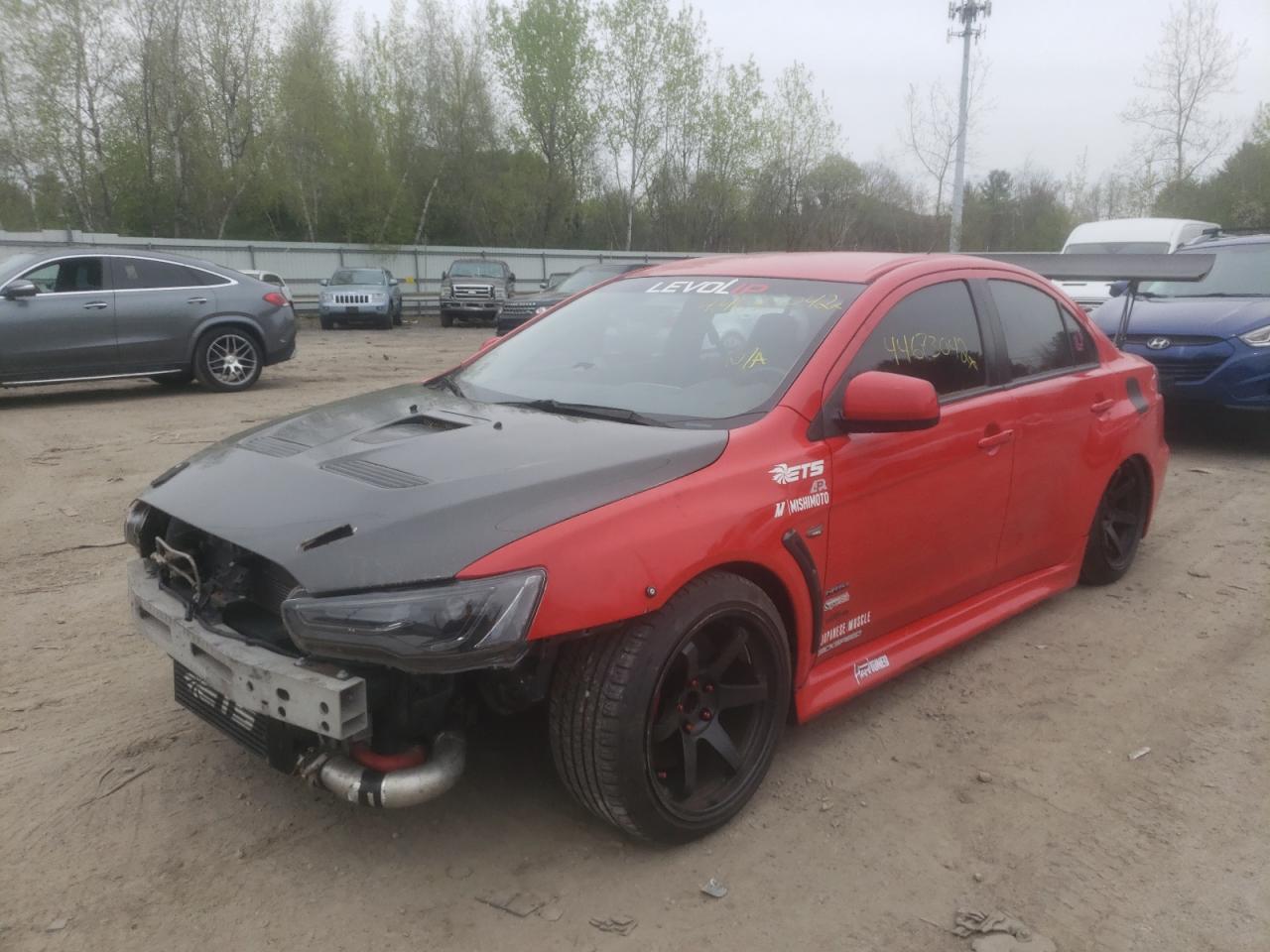 Foto 2 de la subasta – 2014 MITSUBISHI LANCER EVO con VIN JA32W8FVXEU024541