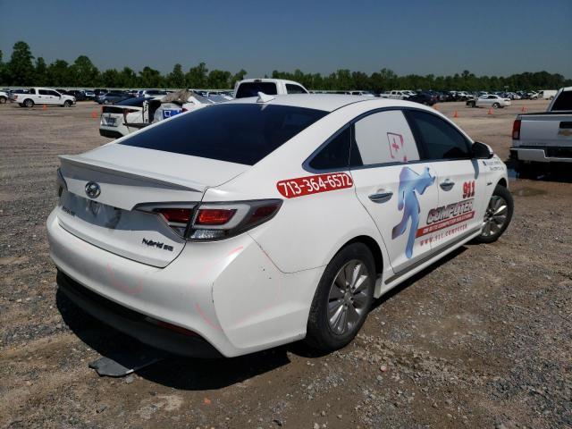 Photo 4 from auction – 2017 HYUNDAI SONATA HYB with VIN KMHE24L17HA059155