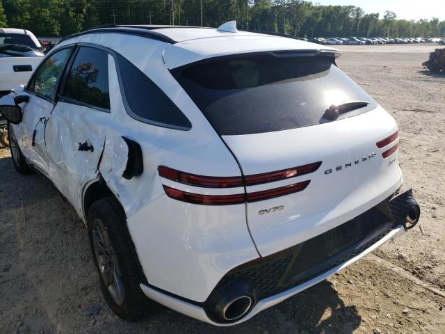 Photo 3 from auction – 2022 GENESIS GV70 BASE with VIN KMUMCDTC2NU029910