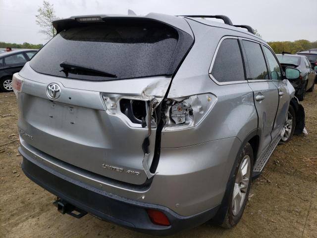 Photo 4 from auction – 2014 TOYOTA HIGHLANDER with VIN 5TDDKRFH8ES027206