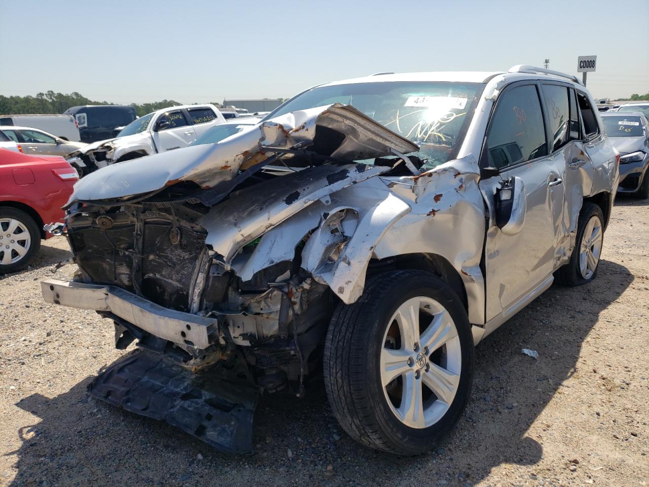 Photo 2 from auction – 2008 TOYOTA HIGHLANDER with VIN JTEDS42AX82031972