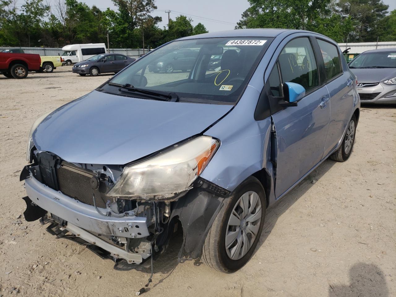 Photo 2 from auction – 2014 TOYOTA YARIS with VIN VNKKTUD39EA000227