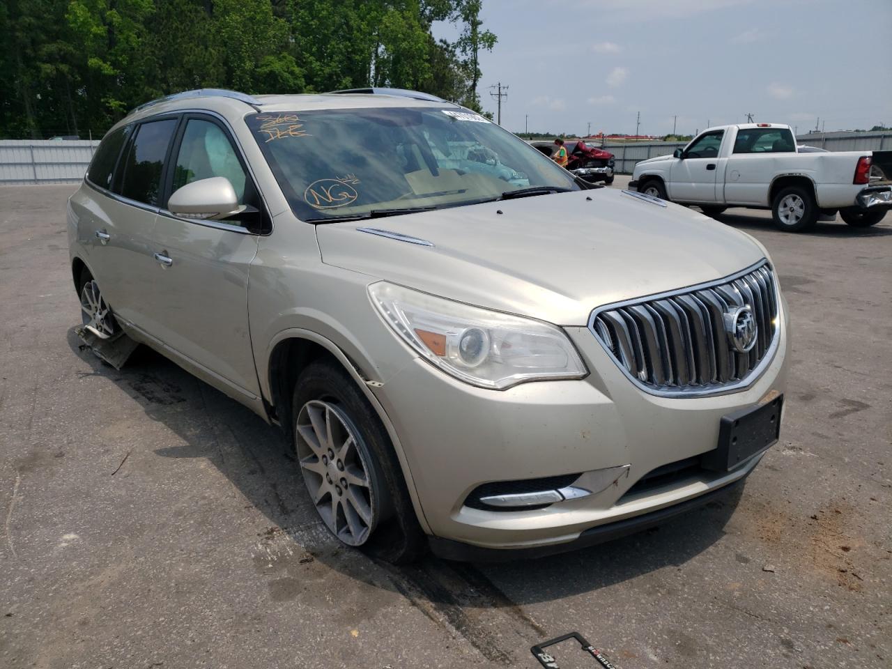 BUICK ENCLAVE 2013 with VIN 5GAKRCKD9DJ129954 - Photo from auction