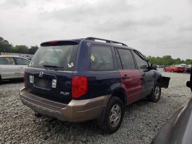Photo 4 from auction – 2004 HONDA PILOT LX with VIN 2HKYF18164H562210