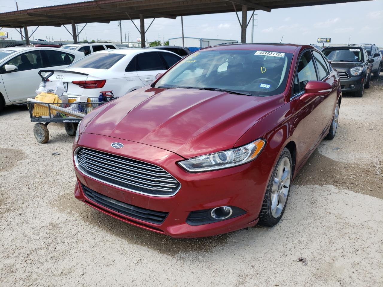 Photo 2 from auction – 2015 FORD FUSION SE with VIN 3FA6P0HD8FR257404