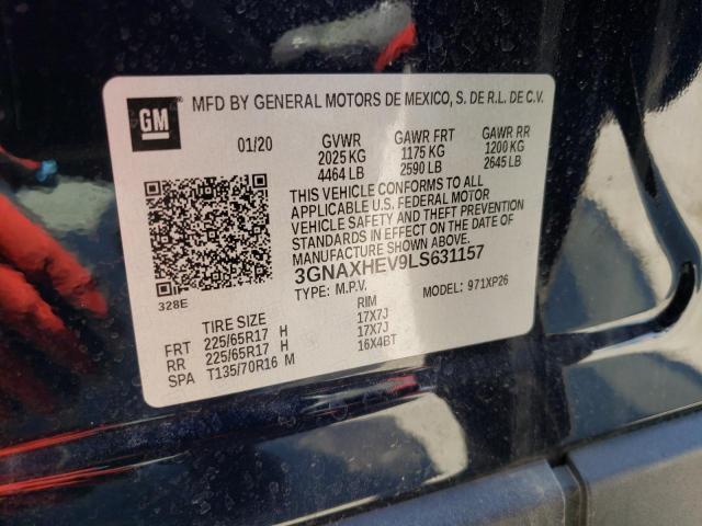 Photo 10 from auction – 2020 CHEVROLET EQUINOX LS with VIN 3GNAXHEV9LS631157