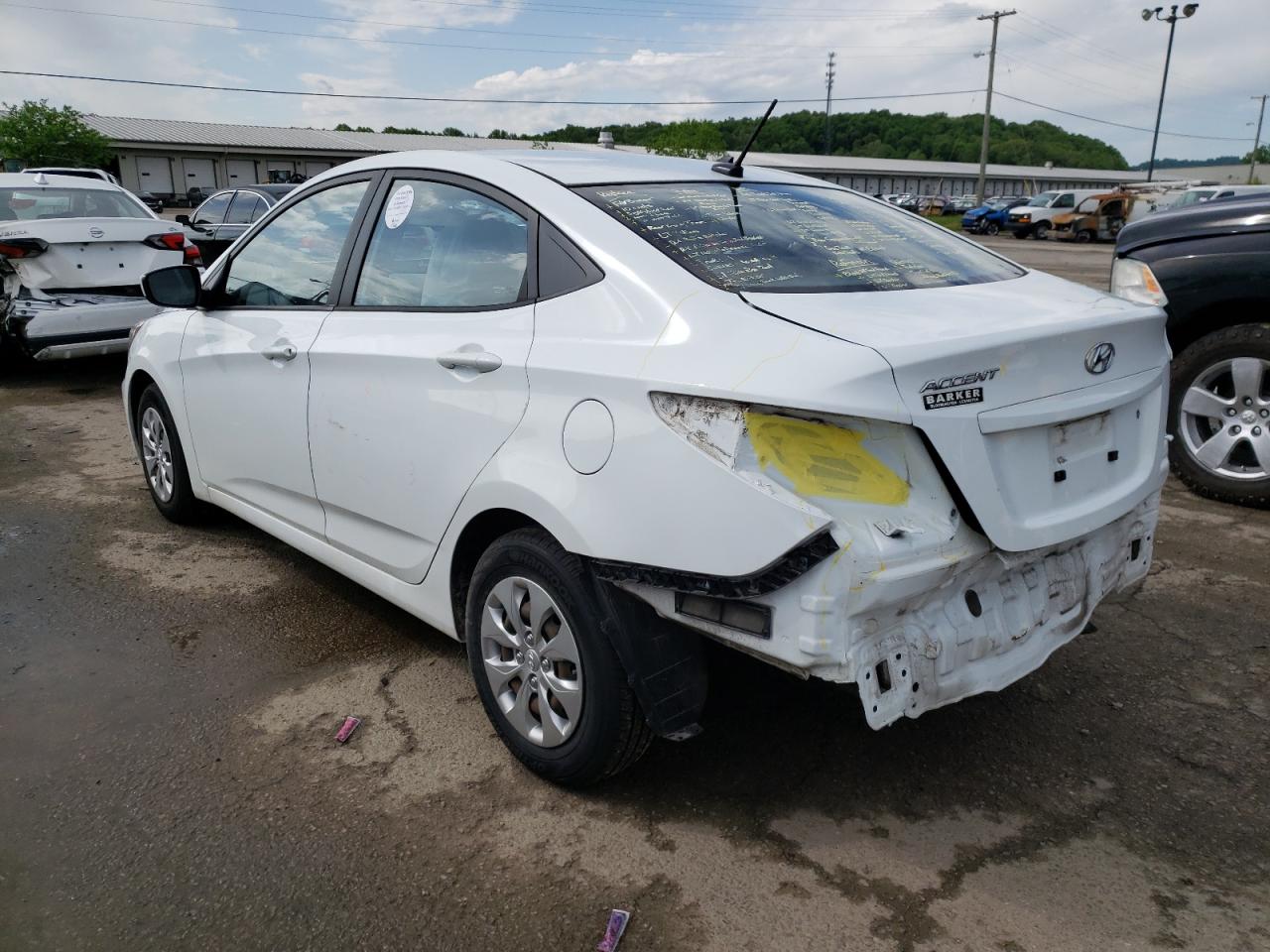 Photo 3 from auction – 2016 HYUNDAI ACCENT SE with VIN KMHCT4AE6GU020502