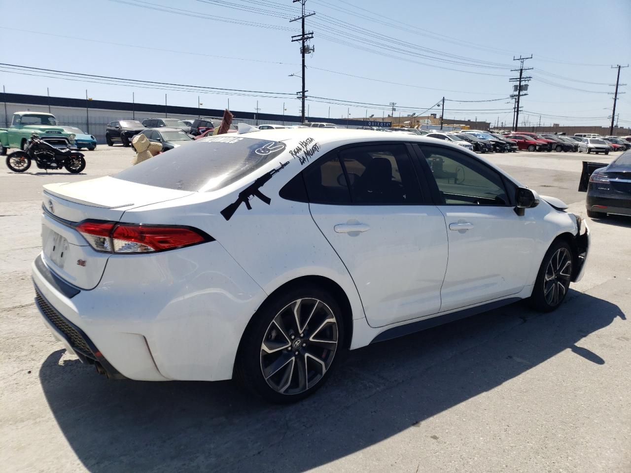 Photo 4 from auction – 2020 TOYOTA COROLLA SE with VIN 5YFS4RCE6LP034107