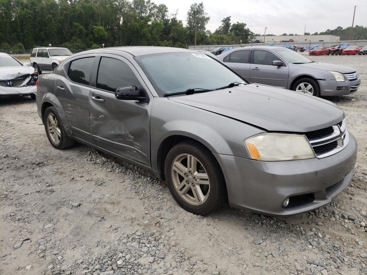 DODGE AVENGER SX 2013 with VIN 1C3CDZCB7DN590861 - Photo from auction