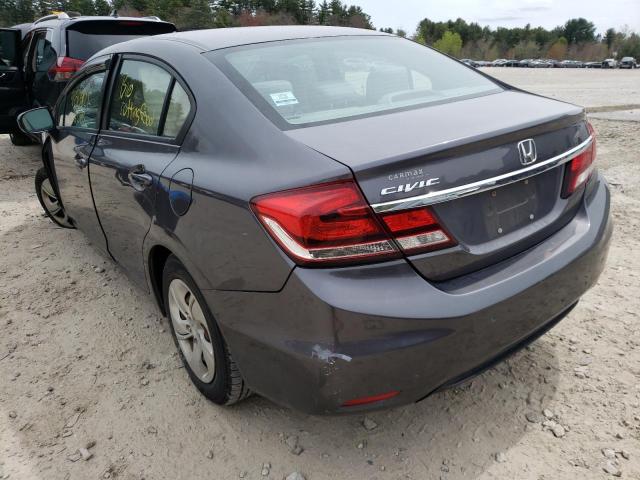 Photo 3 from auction – 2014 HONDA CIVIC LX with VIN 19XFB2F52EE213761