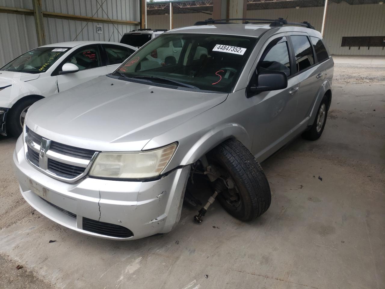 Photo 2 from auction – 2009 DODGE JOURNEY SE with VIN 3D4GG47B79T608948
