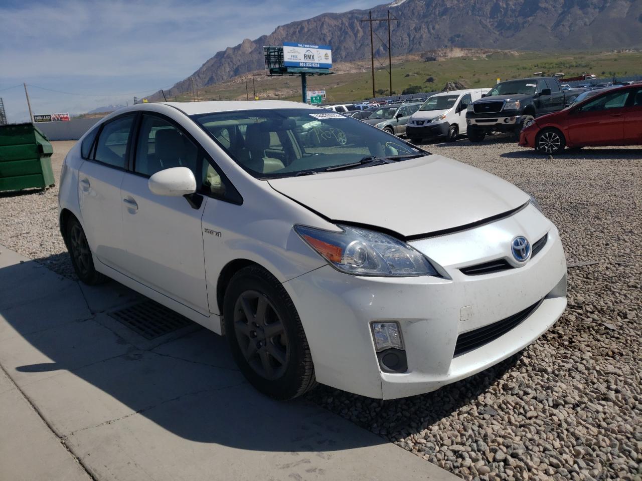 TOYOTA PRIUS 2011 with VIN JTDKN3DUXB0322916 - Photo from auction