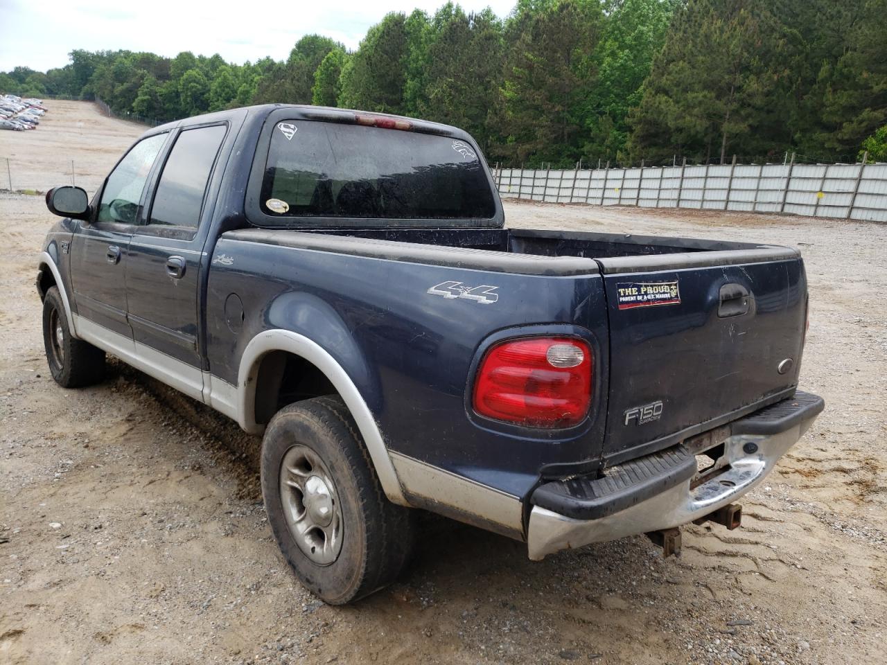 Photo 3 from auction – 2001 FORD F150 SUPER with VIN 1FTRW08L51KE45862