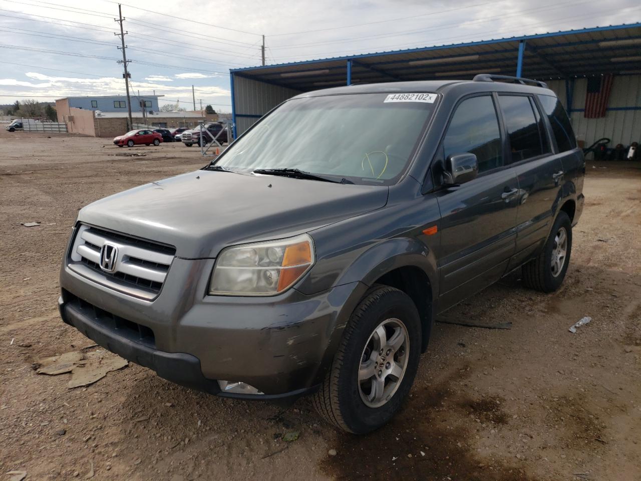 Photo 2 from auction – 2007 HONDA PILOT EX with VIN 2HKYF18417H500423