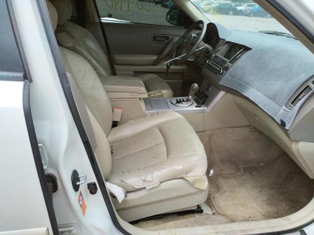 Photo 5 from auction – 2005 INFINITI FX35 with VIN JNRAS08W25X205003