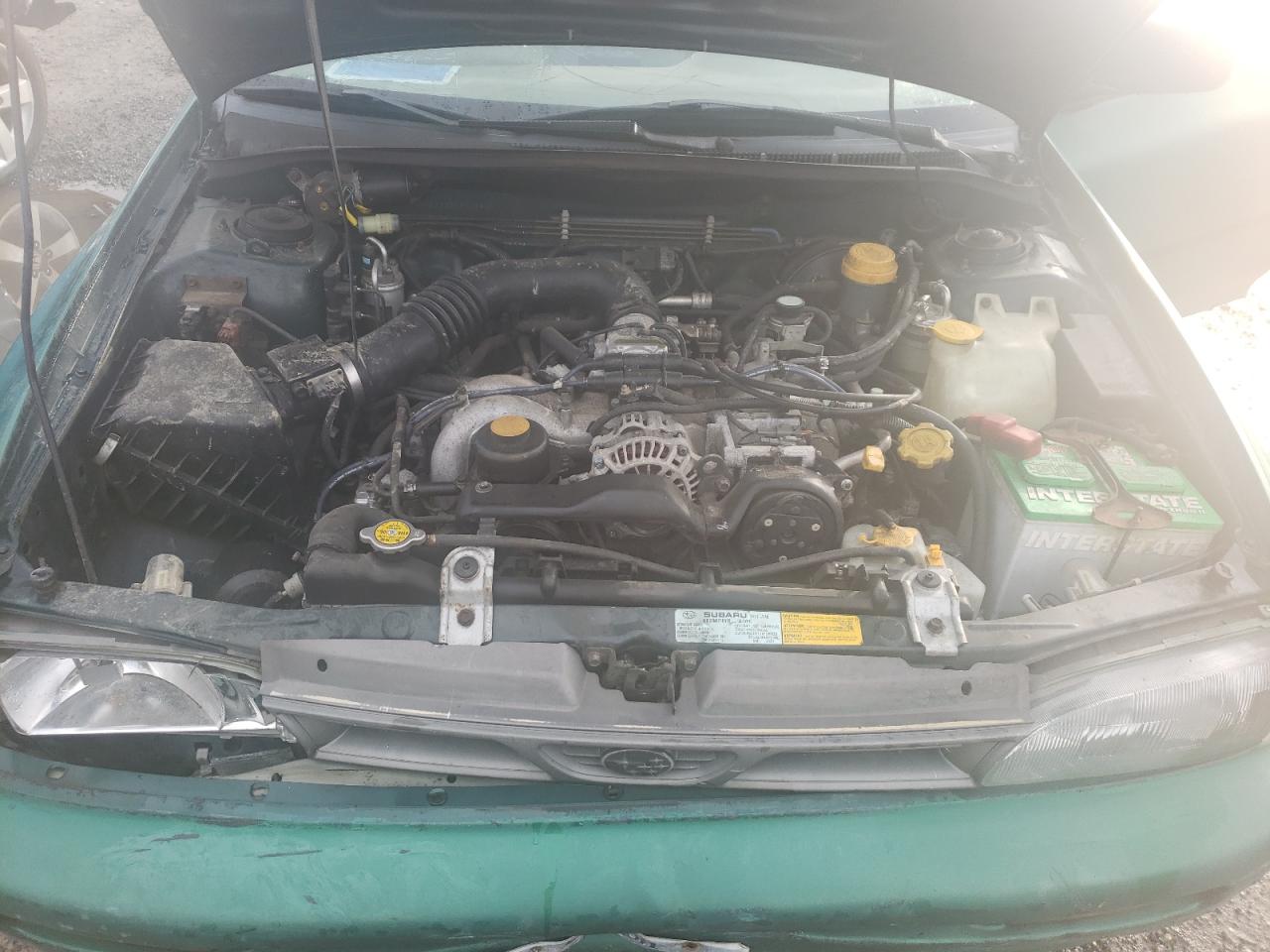 Photo 7 from auction – 1995 SUBARU IMPREZA L with VIN JF1GF6353SH811843