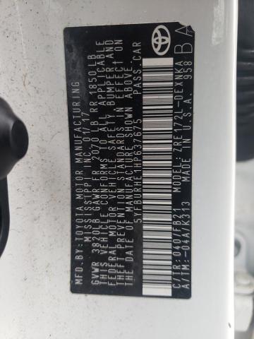 Photo 10 from auction – 2017 TOYOTA COROLLA L with VIN 5YFBURHE1HP637675