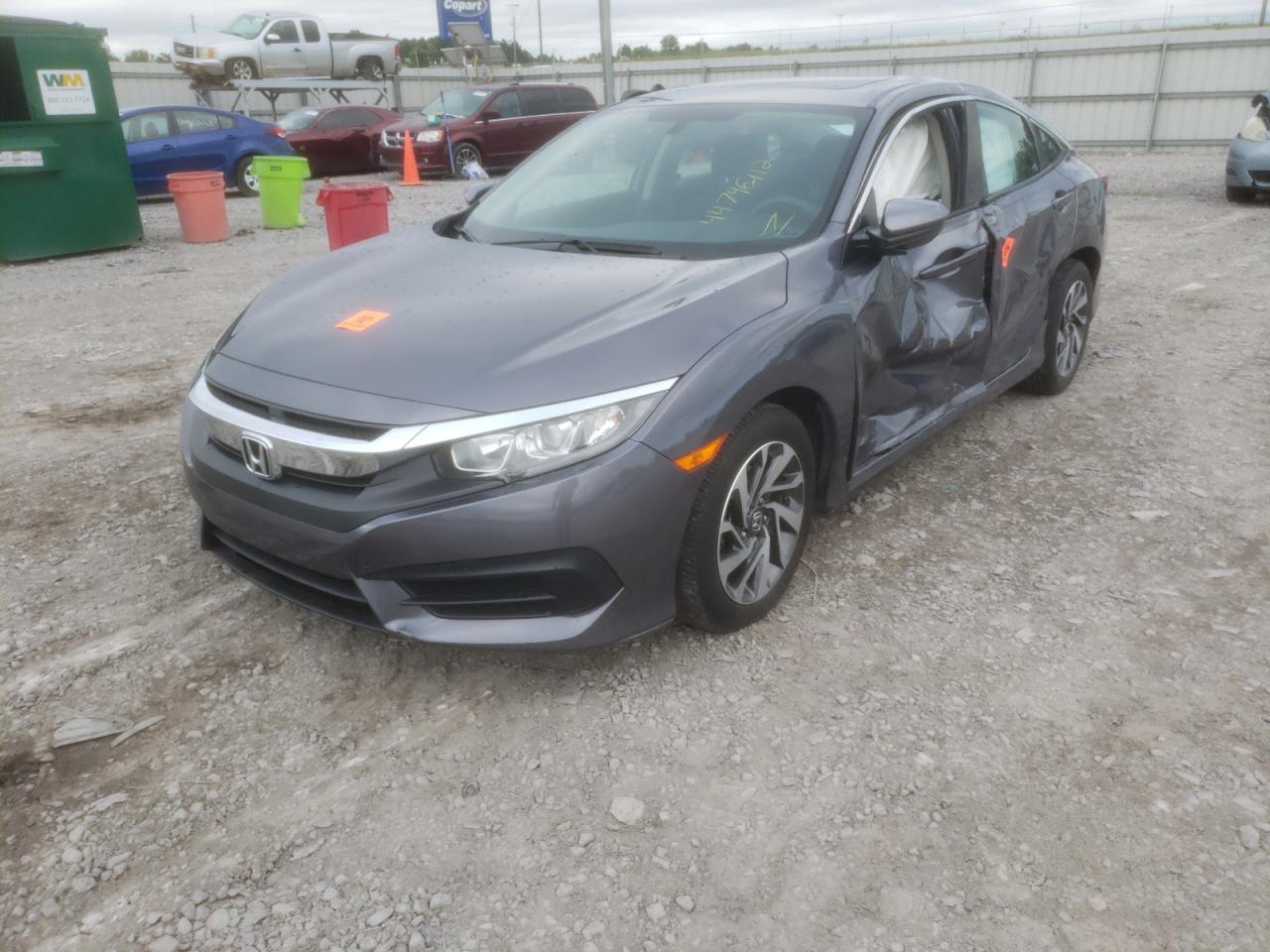 Photo 2 from auction – 2017 HONDA CIVIC EX with VIN 19XFC2F76HE078190