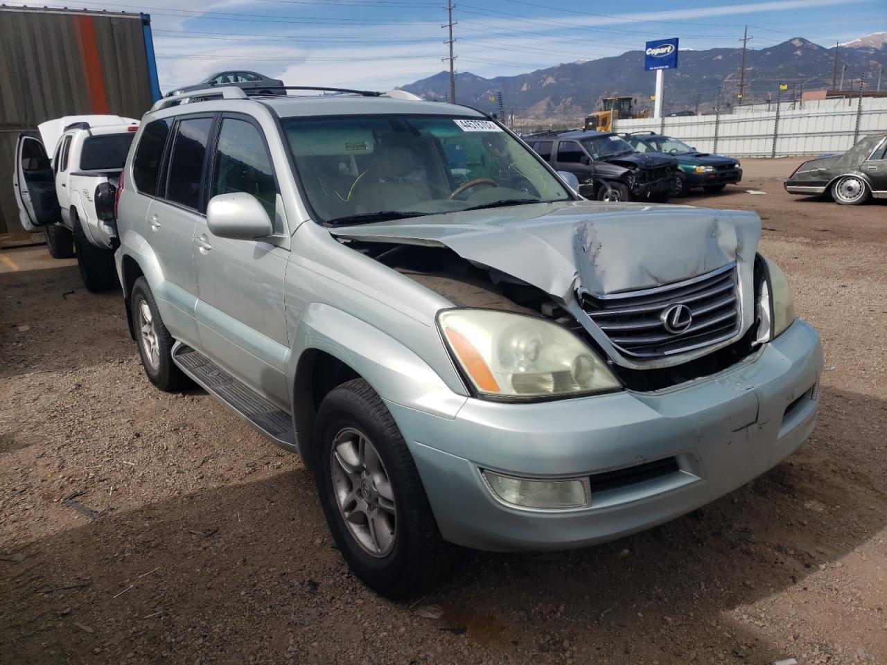 LEXUS GX 470 2003 with VIN JTJBT20X530016396 - Photo from auction