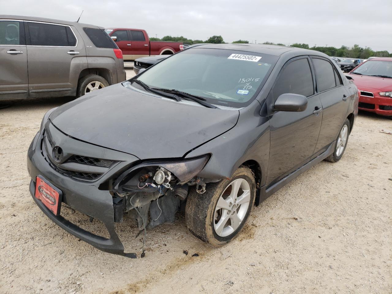 Photo 2 from auction – 2011 TOYOTA COROLLA BA with VIN 2T1BU4EE9BC625031