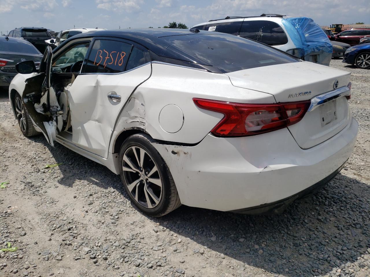 Photo 3 from auction – 2016 NISSAN MAXIMA 3.5 with VIN 1N4AA6AP7GC421535