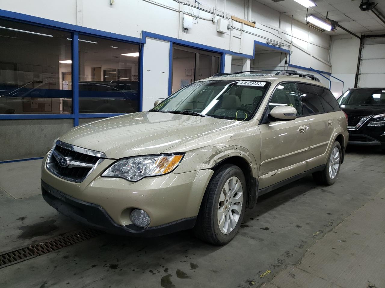 Photo 2 from auction – 2009 SUBARU OUTBACK 3. with VIN 4S4BP85C594325914