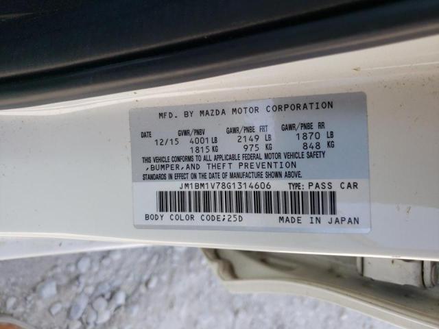 Photo 10 from auction – 2016 MAZDA 3 TOURING with VIN JM1BM1V78G1314606