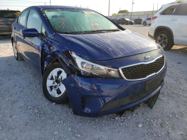 KIA FORTE LX 2018 with VIN 3KPFK4A77JE276207 - Photo from auction