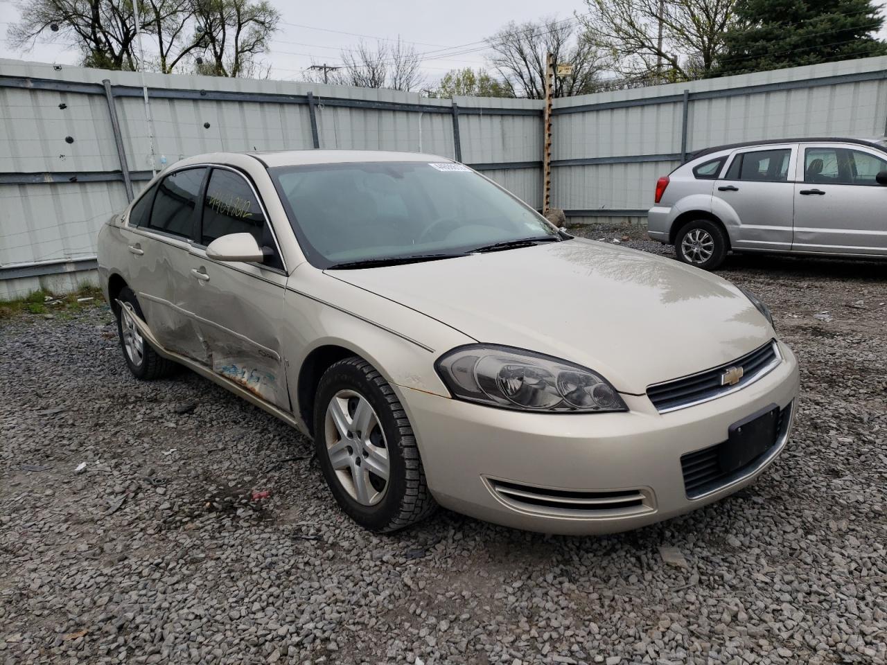 CHEVROLET IMPALA LS 2008 with VIN 2G1WB58N981357204 - Photo from auction
