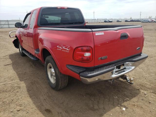 Photo 3 from auction – 2000 FORD F150 with VIN 1FTRX08L5YKA03638