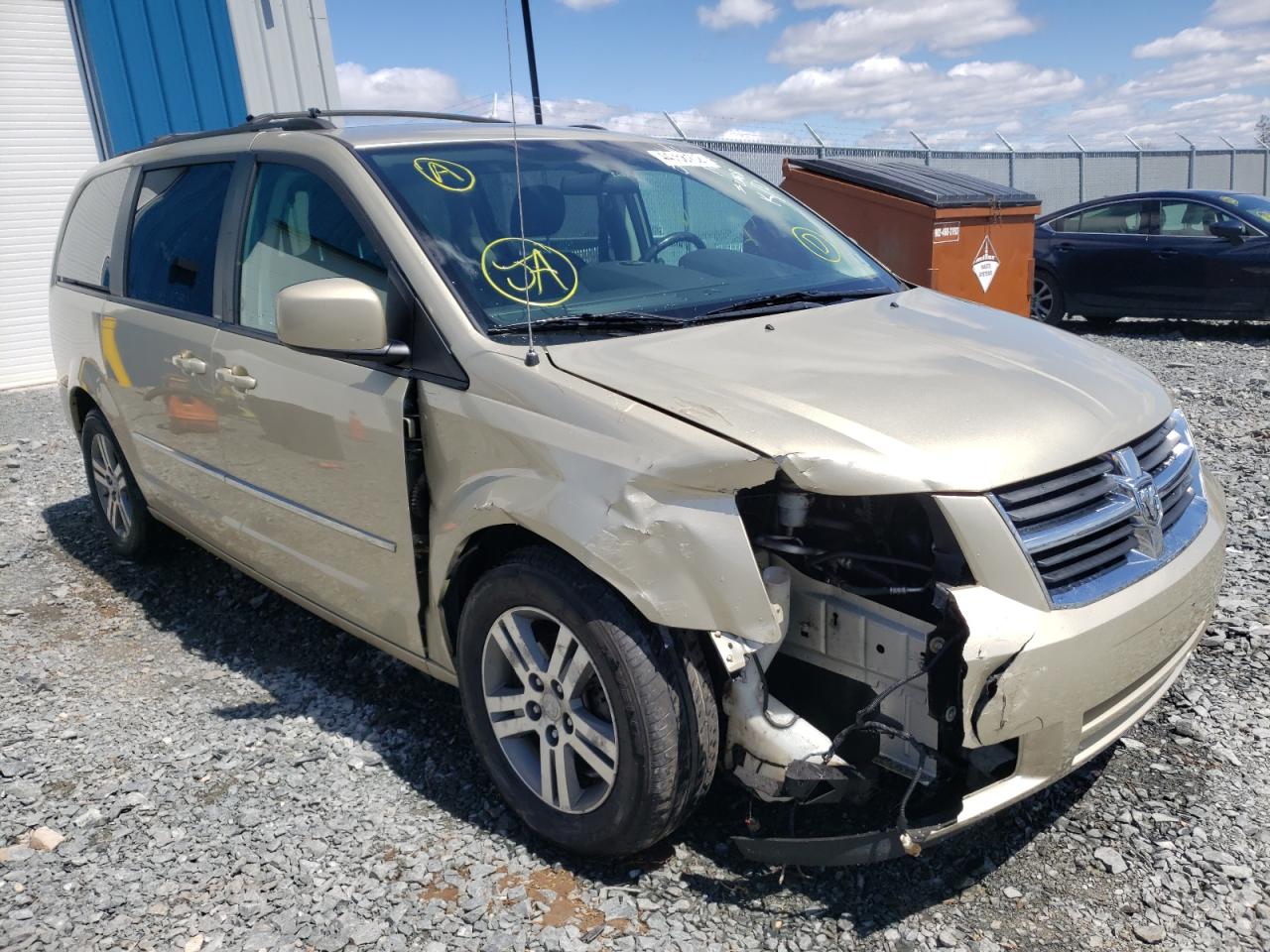 DODGE GRAND CARA 2010 with VIN 2D4RN4DE9AR182068 - Photo from auction