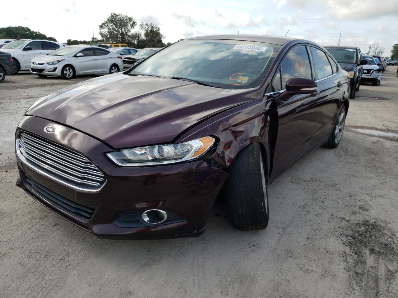 Photo 2 from auction – 2013 FORD FUSION SE with VIN 3FA6P0HR1DR167732