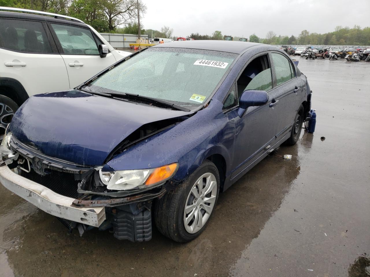 Photo 2 from auction – 2007 HONDA CIVIC LX with VIN 2HGFA16527H511779