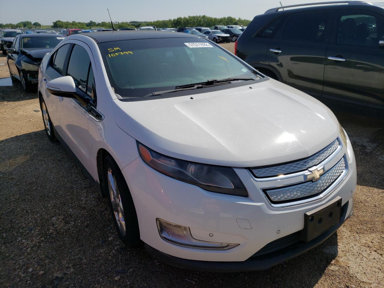 CHEVROLET VOLT 2012 with VIN 1G1RD6E45CU103799 - Photo from auction