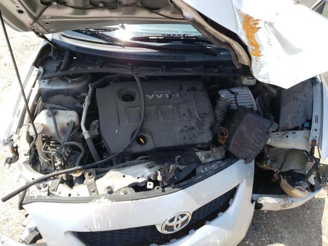 Photo 7 from auction – 2009 TOYOTA COROLLA BA with VIN JTDBL40EX99052084