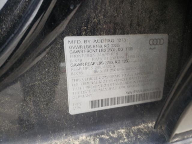 Photo 10 from auction – 2014 AUDI A4 ALLROAD with VIN WA1TFAFL0EA065168