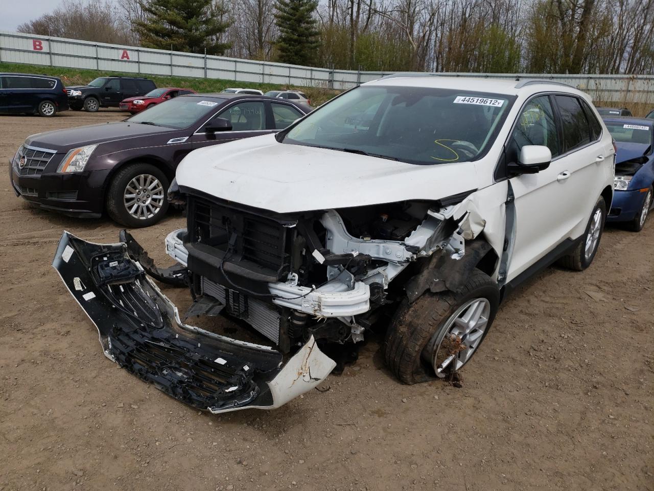 Photo 2 from auction – 2021 FORD EDGE SEL with VIN 2FMPK4J92MBA13877
