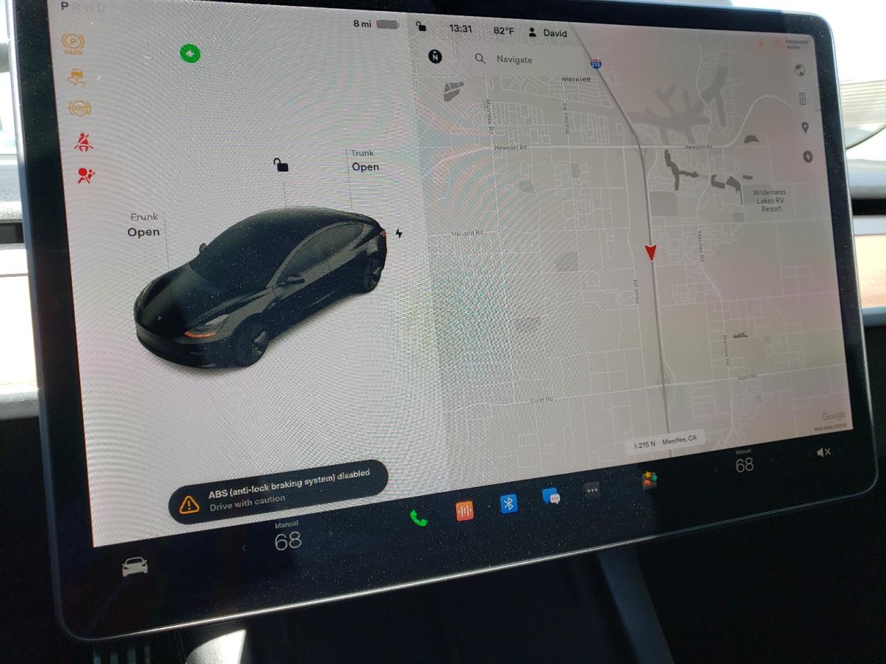 Photo 9 from auction – 2021 TESLA MODEL 3 with VIN 5YJ3E1EB2MF060268