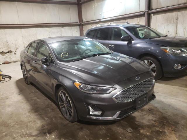 Photo 1 from auction – 2019 FORD FUSION TIT with VIN 3FA6P0D91KR153235