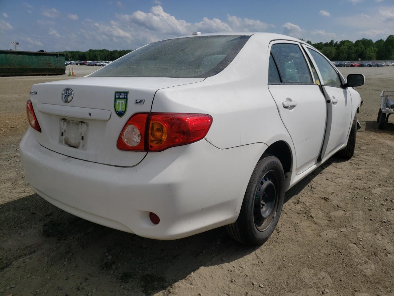 Photo 4 from auction – 2010 TOYOTA COROLLA BA with VIN 1NXBU4EE2AZ237118