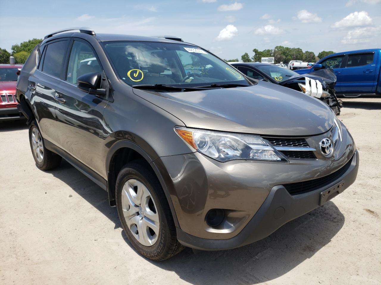 TOYOTA RAV4 LE 2013 with VIN 2T3BFREV0DW007869 - Photo from auction
