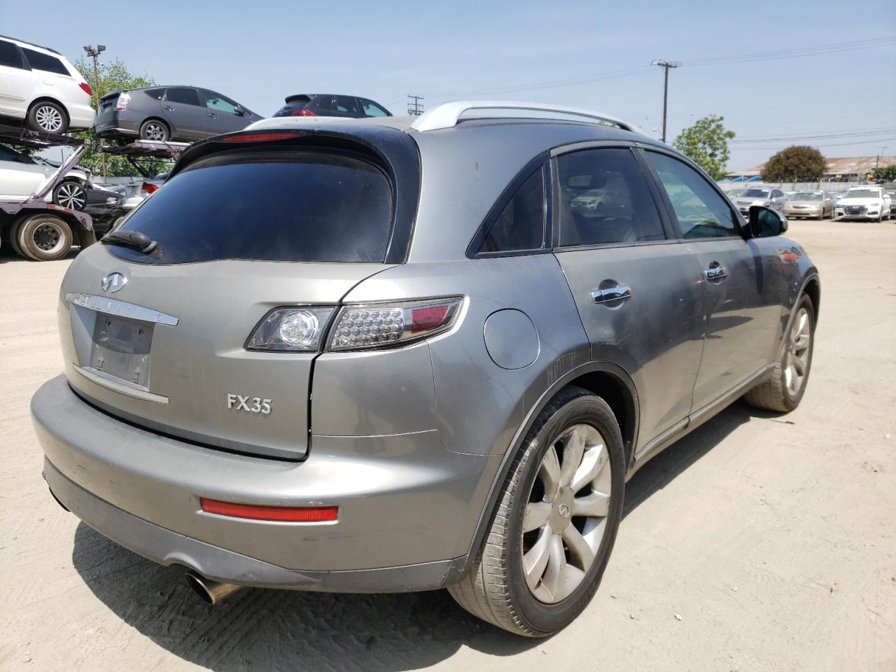 Photo 4 from auction – 2005 INFINITI FX35 with VIN JNRAS08U55X104584
