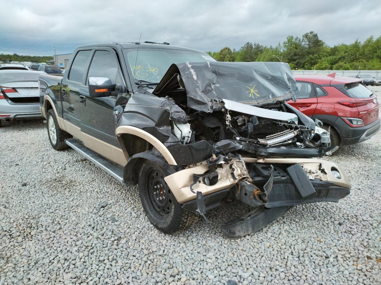 FORD F150 SUPER 2012 with VIN 1FTFW1CF5CKD85045 - Photo from auction