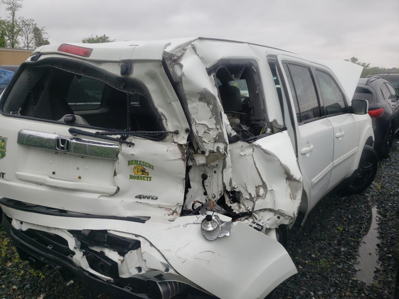 Photo 4 from auction – 2013 HONDA PILOT EXL with VIN 5FNYF4H58DB083144
