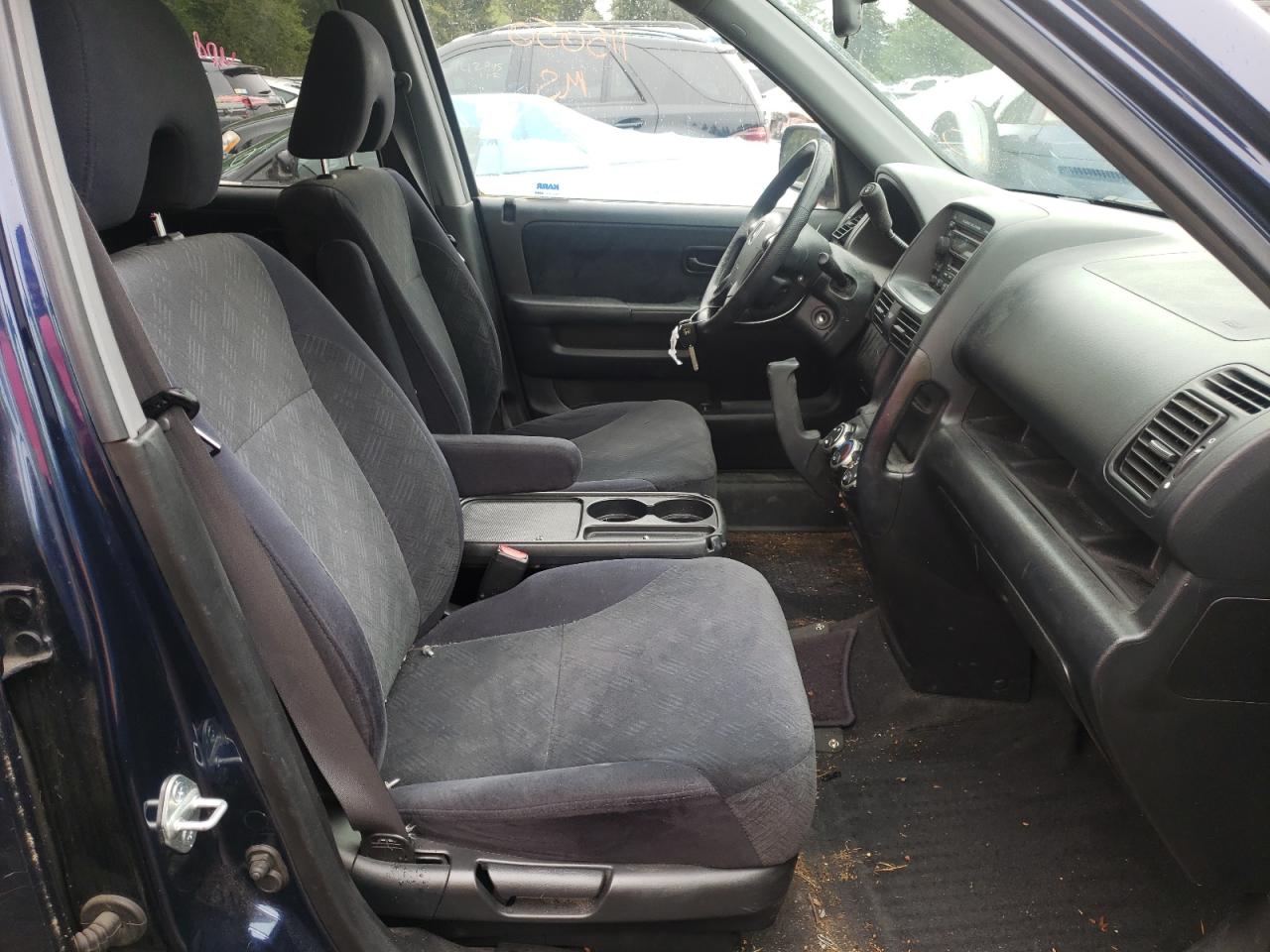 Photo 5 from auction – 2006 HONDA CR-V EX with VIN JHLRD78836C030991