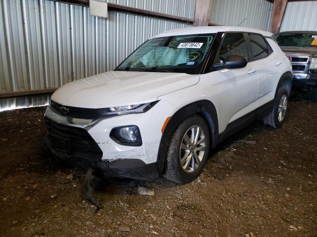 Photo 2 from auction – 2021 CHEVROLET TRAILBLAZE with VIN KL79MMS29MB169491