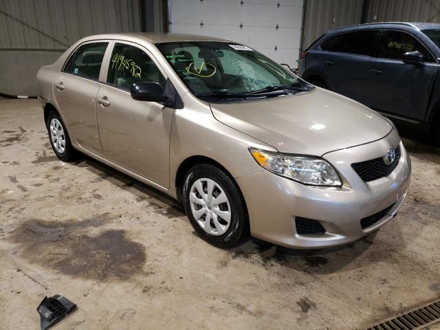 TOYOTA COROLLA BA 2009 with VIN 2T1BU40E69C033488 - Photo from auction