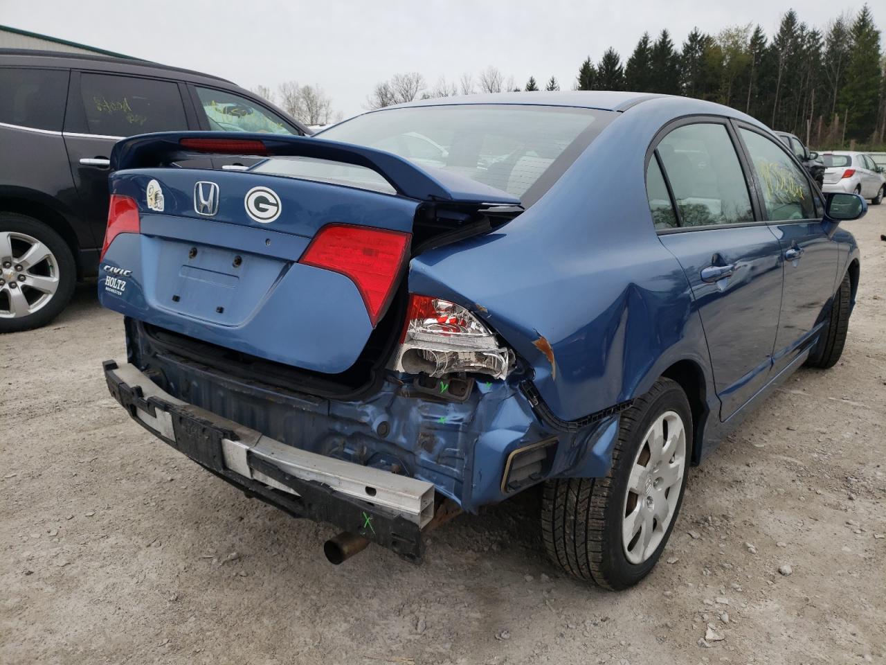 Photo 4 from auction – 2008 HONDA CIVIC LX with VIN 1HGFA16568L064765