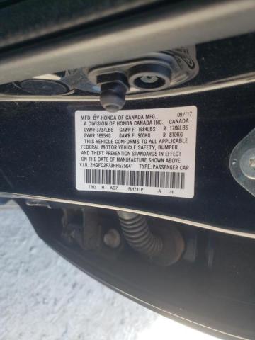 صورة رقم 10 من المزاد - 2017 HONDA CIVIC EX مع VIN 2HGFC2F73HH575641